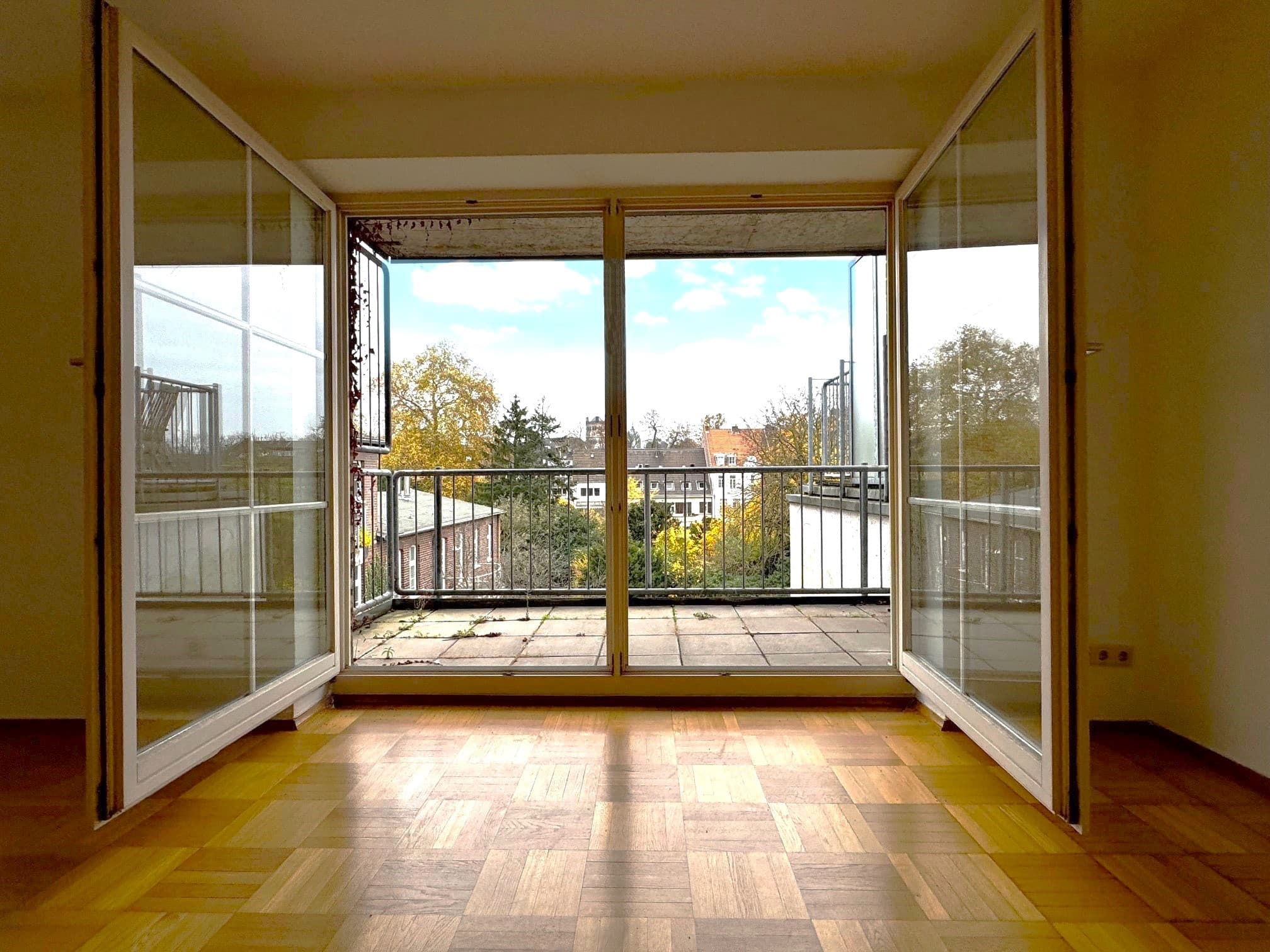 Balkon mit Ausblick