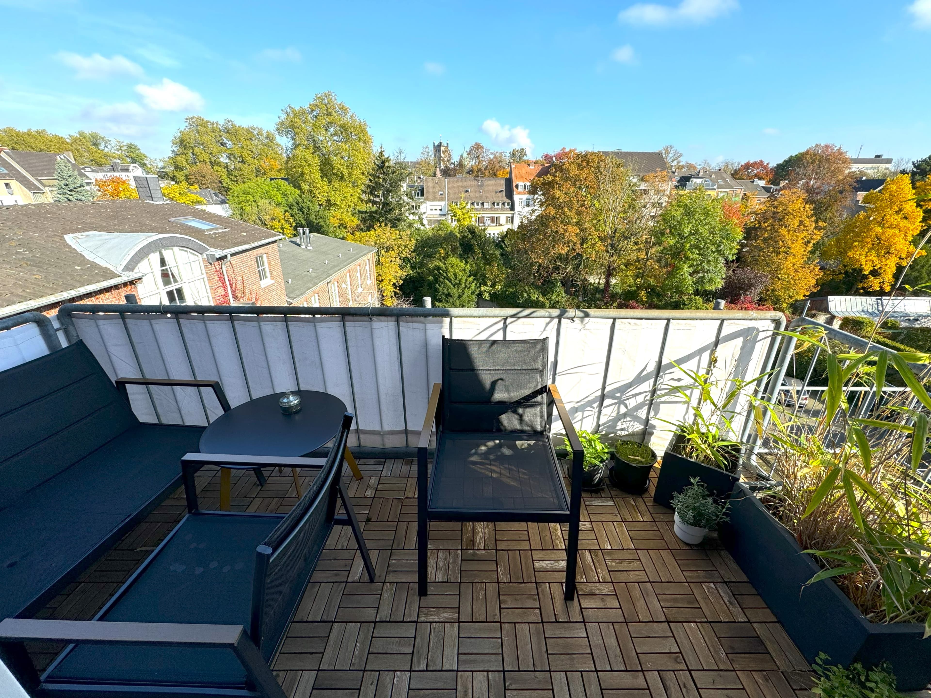 Dachterrasse Stadtblick